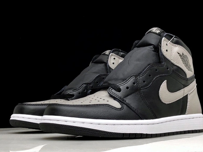 Rep TB Jordan 555088-013 Air OG Shadow 1 Retro High Black Grey 0819
